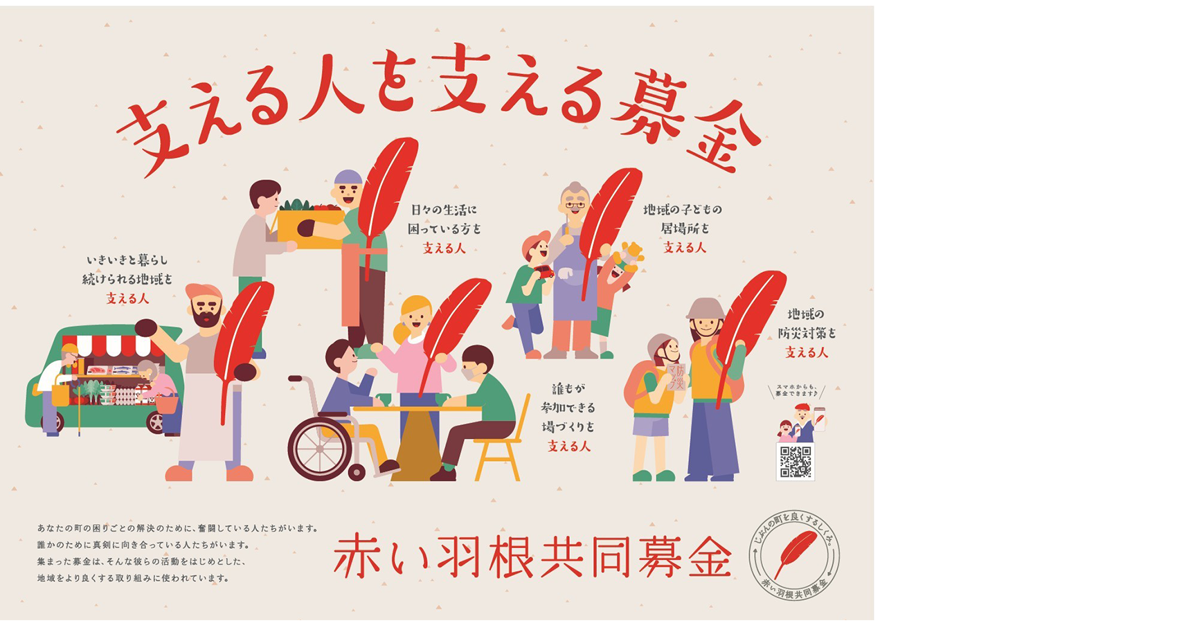 心の「密」は絶やさない。共同募金